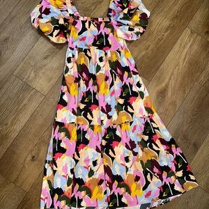 CROSBY by Mollie Burch Multicolor Floral Dress
